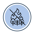Pet protection default blue icon